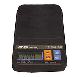 AND PV Series Compact Digital Scales - Click Image to Close