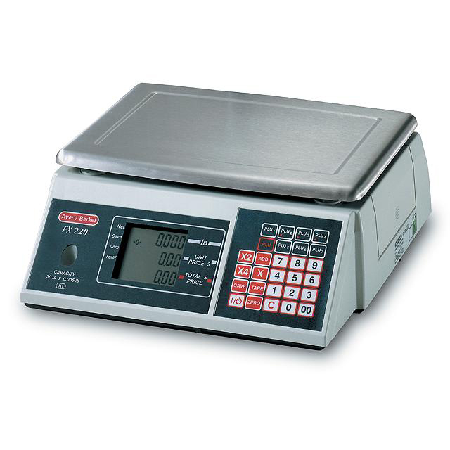 Avery Berkel FX220 Series Basic Price Computing Scale - Click Image to Close