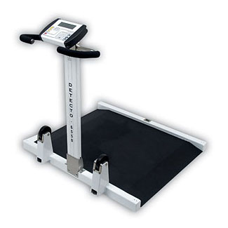 Detecto 6550 Folding Portable Wheelchair Scale - Click Image to Close