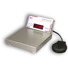 Detecto PZ1025 / PZ1025K / Digital Dough Scales with LED Display - Click Image to Close