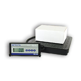 Detecto DR Series Low-Profile Platform Scales - Click Image to Close