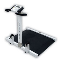 Detecto 6550 Folding Portable Wheelchair Scale