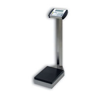 Detecto 8437S Stainless Steel Digital Column Scale